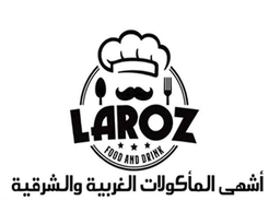 Laroz logo.